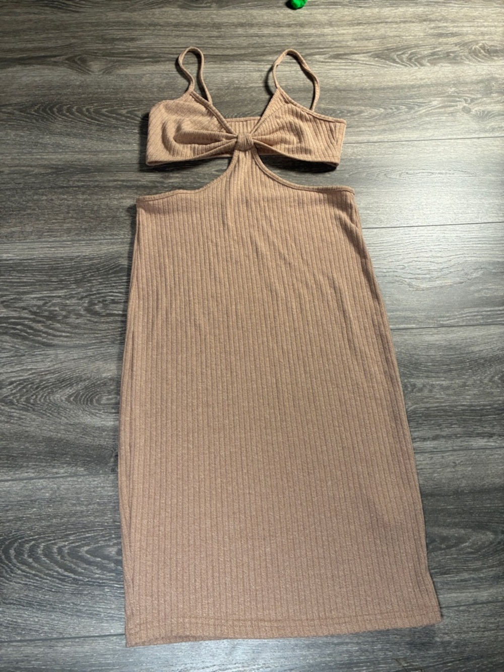 Style & Co. Blush Knit Tank Dress Womens Large